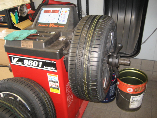 タイヤ交換　その２