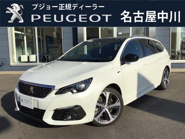 スタッフのオススメ中古車情報！　プジョー３０８ ＳＷ　ＧＴ　ブルーＨＤｉ(白) ！