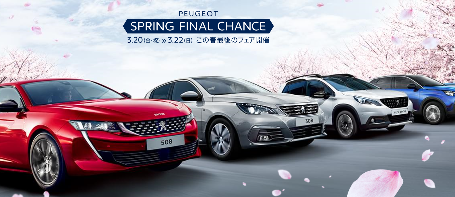 ☆PEUGEOT SPRING FINAL CHANCE☆